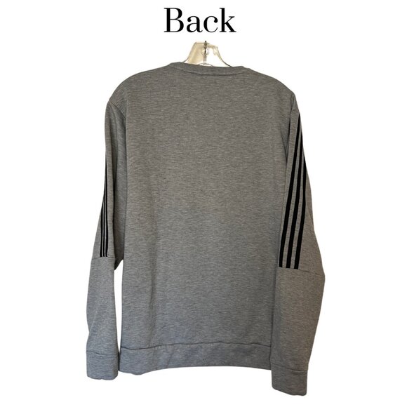 EUC Adidas pullover sweatshrit sustainable brand ladies med crewneck athleisure - Picture 2 of 8